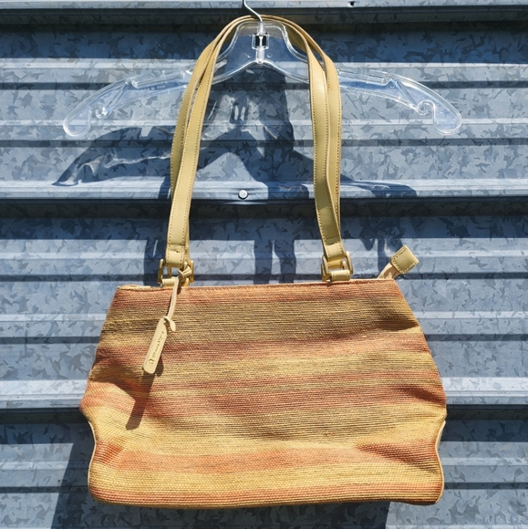 Etienne Aigner Yellow and Orange Shoulder Bag - Picture 1 of 14